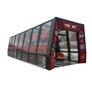 Mới Đến Lavadero De Autos Mới Nhất Trung Quốc Đường Hầm Máy Rửa Xe Touchless Thương Mại Tự Động Rửa Xe Giá Máy - Product Image 1