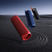 Mini Altavoz Portátil para Exteriores, Resistente al Agua IPX7, Salida de 8W, 13 Horas de Reproducción, Control por Voz Inalámbrico para Computadora Digital