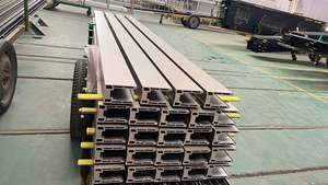 Profilo in Alluminio per Sistema di Balaustra Robusta, Canale a U per Ringhiera in Vetro, Canale a U per Ringhiera 10-22mm per Villa e Casa dei Sogni - Product Image 2