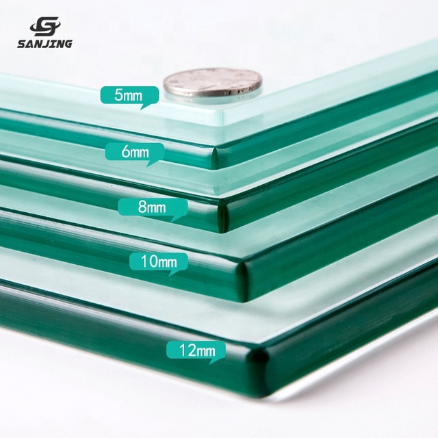 5mm 6mm 9mm 20mm Thick Tempered Glass Ordinary Glass 6mm Indonesia Glass Manufacturer