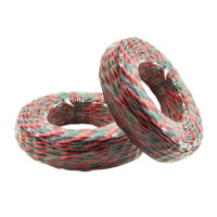 Kabel Tahan Api WDZBN-RYJS 2 Inti 1.5mm² 300/500V Inti Tembaga Bebas Oksigen 99,99% Berisolasi XLPO dengan Selubung Terlindungi