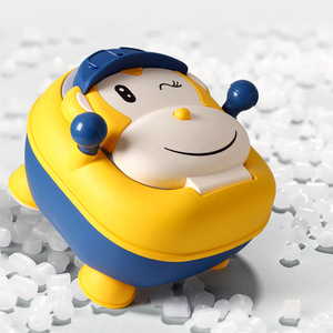 Asiento de entrenamiento para ir al baño para niños con tapa y asa para niños pequeños de 1 a 6 años, diseño de personajes, material PP - Product Image 3