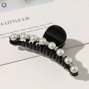 กิ๊บติดผมคริสตัลรูปหัวใจเรซินสำหรับผู้หญิงขนาด5ซม. อุปกรณ์ตกแต่งผมขายดี - Product Image 1