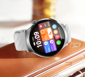 Reloj Inteligente Sourcingark con Esfera Redonda, Monitor de Ritmo Cardíaco, Funciones de Salud, Llamadas Bluetooth para Hombre, Modelo MT600 - Product Image 3