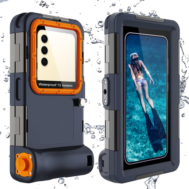 Waterproof Phone Case Professional 50ft Diving Universal Waterproof Cell Phone Cover for Outdoor Surfing Swimming Snorkeling