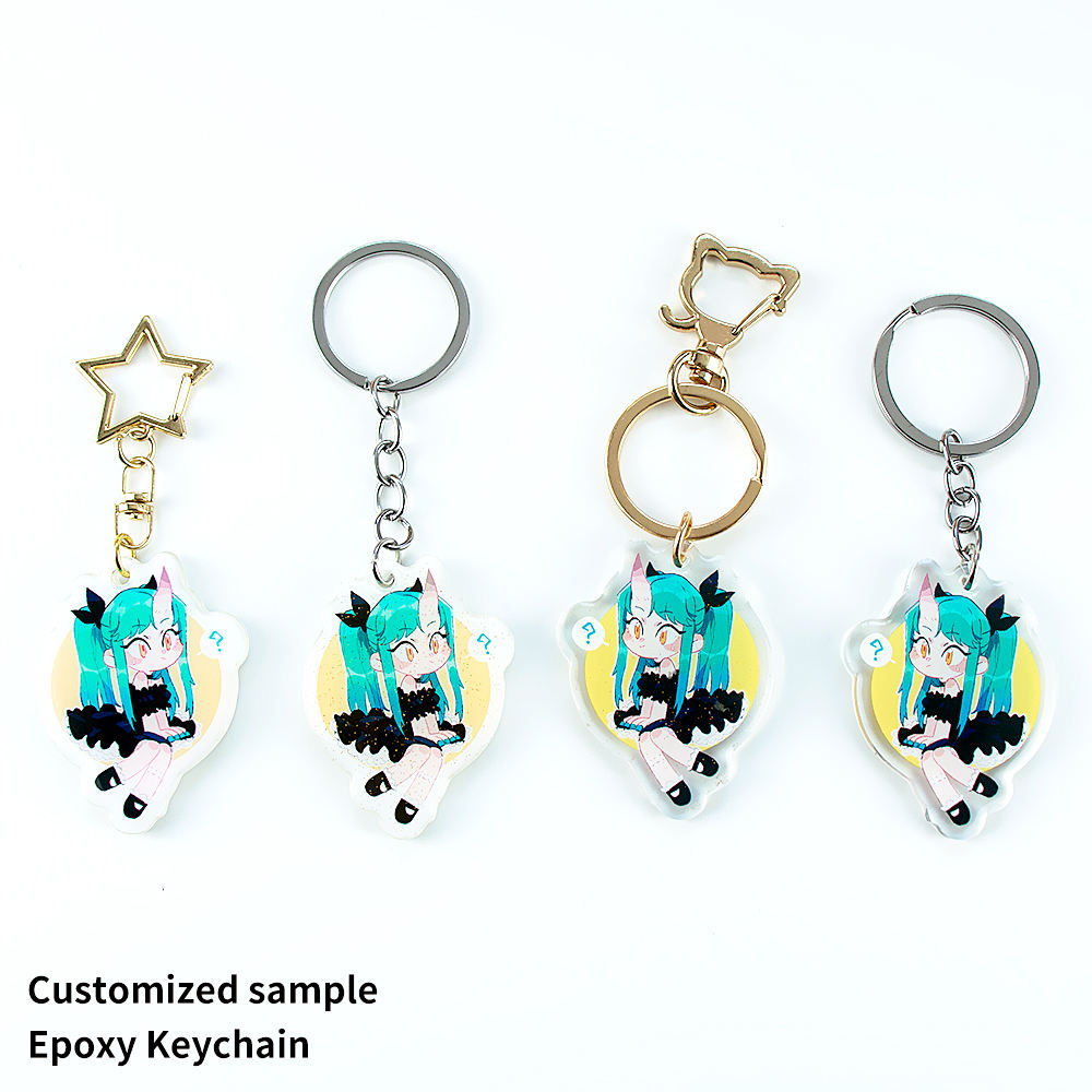CUSTOM EPOXY KEYCHAIN