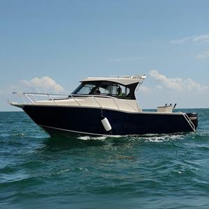 <span class=keywords><strong>Luxe</strong></span> 7.5m 25ft aluminium Sport cabine Cruiser hors-bord moteur pêche vitesse bateau pour loisirs et divertissement croisière - Product Image 3