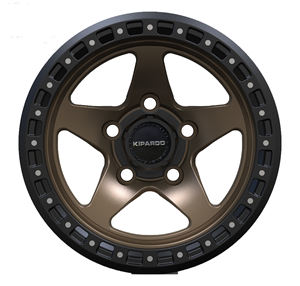 Киппардо, кованые 17-дюймовые Внедорожные колеса из алюминиевого сплава с замком, не Передняя и задняя конфигурация для Toyota Land Cruiser - Product Image 2