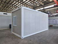 Maison conteneur pliable robuste de haute qualité, imperméable, résistante au vent, isolée, préfabriquée, longue durée de vie, pour les centres de villégiature