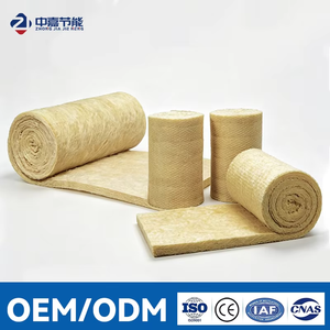 Rouleau d'isolation en laine de roche à prix avantageux 60-120 kg/m³ – Couverture en laine minérale de basalte pour isolation thermique et phonique à usage industriel - Product Image 1