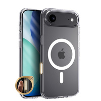 Coque de Téléphone Magnétique Transparente Antichoc avec Bouton IA de Contrôle Caméra pour iPhone Air et iPhone 17 Pro Max