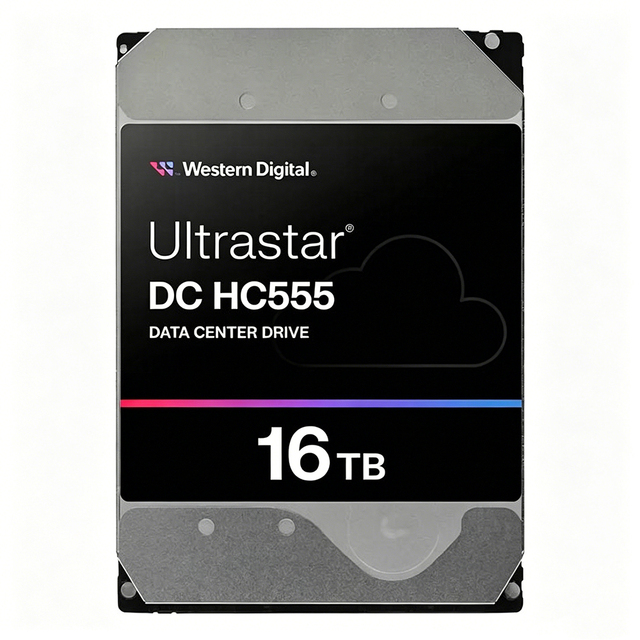 WUH722016CLE6L4 HC555 16TB 3.5" SATA 6Gb/s Helium HDD 7200RPM 512MB Cache CMR 268MB/s for Server RAID NAS