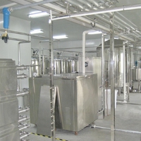 Ligne de production et d'embouteillage de lait d'avoine et d'amande à petite échelle, machine d'extraction et de fabrication de lait d'arachide et de noix