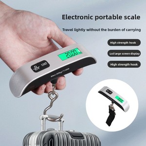 Balance portable robuste pour bagages domestiques, 50 kg, compacte, pour valises de voyage, <span class=keywords><strong>électronique</strong></span> - Product Image 2