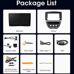 <span class=keywords><strong>Autoradio</strong></span> Android pour Peugeot 107 <span class=keywords><strong>Toyota</strong></span> <span class=keywords><strong>Aygo</strong></span> Citroën C1 2005-2014 Écran tactile Multimédia GPS Système de navigation Unité principale - Product Image 6