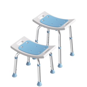 Shower <b>Chair</b> For <b>Elderly</b> Pregnant Women 250 Kg Capacity Non Slip Aluminum Alloy Bathroom Safety Equipment - Product Image 5