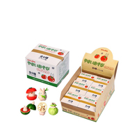 Caja Sorpresa de la Serie Vegetal del Anime Japonés Totoro, Figura Coleccionable en Miniatura, Modelo Original de Studio Ghibli, Hayao Miyazaki