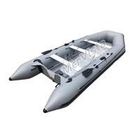 Ce Hypalon Sport cabine Cruiser passager rigide utilisé aéroglisseur canoë Ponton bateau pour l'eau