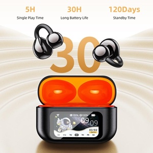 Écouteurs TWS OWS à écran couleur, <span class=keywords><strong>ANC</strong></span> IA, Casque audio ouvert HiFi Surround, Étanche, Faible latence, Contrôle tactile, OEM - Product Image 6