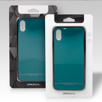 Boîte d'emballage pour étui de téléphone portable Flip Cover Electronics Packaging Box Design Kraft Paper Box for Phone Case