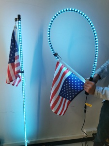 ATV/UTV tín hiệu LED roi BMF wds102 mô hình nhanh chóng ngắt kết nối xoắn ốc roi ánh sáng gua làm 5050LED + nhựa UTV Bộ Phận & phụ kiện - Product Image 4