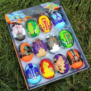 12 Cm <span class=keywords><strong>Dinosaure</strong></span> <span class=keywords><strong>Robot</strong></span> Transformant Jouets 2 en 1 Transformé <span class=keywords><strong>Dinosaure</strong></span> Oeufs Dinobots Figurines Cadeau <span class=keywords><strong>Dinosaure</strong></span> <span class=keywords><strong>Robot</strong></span> Jouet - Product Image 1