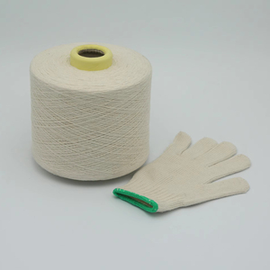 Gants de travail de sécurité du Vietnam 450g-1000g/Doz Durables 7/10 Gauge Blanc TC/CVC Respirants Sans silicone Gants personnalisables - Product Image 1