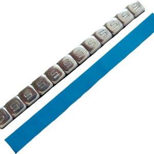 Outils de réparation de pneus, autocollants adhésifs noirs et gris, revêtement en zinc, <span class=keywords><strong>poids</strong></span> d'équilibrage pour roues de <span class=keywords><strong>moto</strong></span> - Product Image 2
