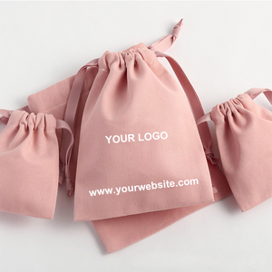 Biểu Tượng Tùy Chỉnh Bông Tai Vòng Đeo Tay Vải Bông Đồ Trang Sức Quà Tặng Túi Bông Twill Đồ Trang Sức Bao Bì Túi Bông Vải Lanh Đồ Trang Sức Pouch - Product Image 6