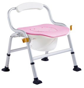 Taburete de Baño Multifuncional Plegable de Aluminio con Reposabrazos Desmontable y Asiento para Ducha, para Personas Mayores, Embarazadas y con Discapacidad - Product Image 5