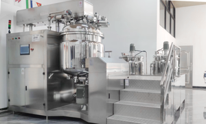 Thủy lực nâng chân không trộn xe tăng cắt cao Mixer homogenizer mỹ phẩm Kem nhũ hóa Máy trộn - Product Image 2