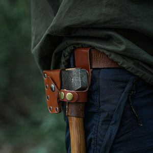 Viking Danish Suspension Tomahawk Set Outil de survie forgé Hache de camping pour l'escalade et les visites - Product Image 2