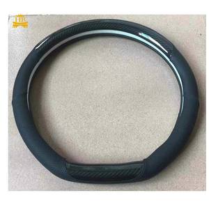 <span class=keywords><strong>Funda</strong></span> para <span class=keywords><strong>Volante</strong></span> de Coche en Fibra de Carbono con <span class=keywords><strong>Forma</strong></span> de <span class=keywords><strong>D</strong></span>, Accesorios Universales para Auto - Product Image 2