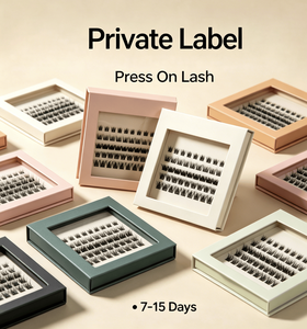Self <b>Adhesive</b> Handmade Individual <b>Lashes</b> Natural Look Glue Free Reusable Fluffy Natural Soft False Eyelashes Wholesale - Product Image 4