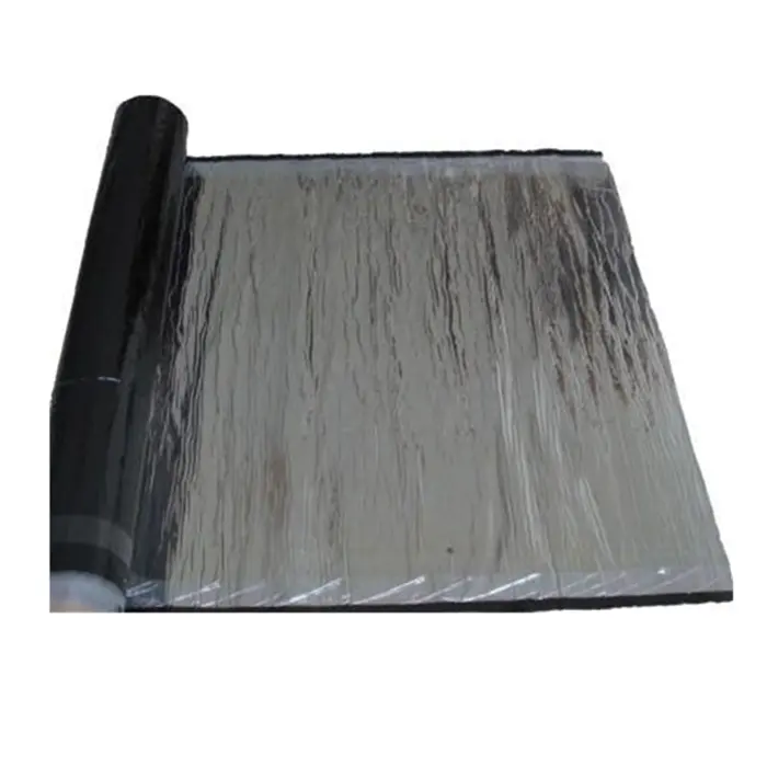 Folha de proteção autoadesiva para telhado de asfalto, folha de alumínio modificada, membrana impermeabilizante para chapa de ferro