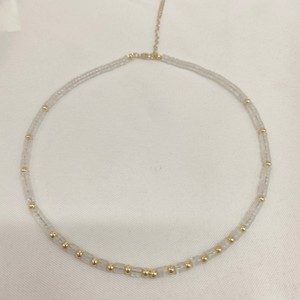 Collier <span class=keywords><strong>Heishi</strong></span> personnalisé en pierre naturelle pour femmes Améthyste Cylindre de pierres précieuses Chaînes de <span class=keywords><strong>perles</strong></span> en acier inoxydable Bijoux - Product Image 6