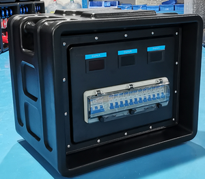 DAMO OEM propose un nouveau style de distribution électrique pour équipement de DJ, étanche, en alliage d'aluminium, 63A 380V, pour l'éclairage de scène. - Product Image 2