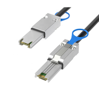 Cable Mini SAS de 26 pines SFF-8088 a 4-SATA SFF-8643 de 29 pines, Fibra Óptica 10G-100G, para Servidor, Material de Nylon, RCD