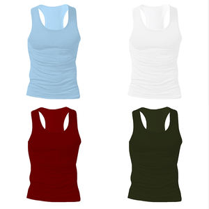 2025 maillot de corps hommes été Europe et États-Unis tendance Cross-Bar Sports et loisirs bas sans manches maillot de corps - Product Image 2