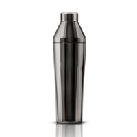 Shaker isotherme sous vide de 25 oz, shaker en acier inoxydable scellé sous vide pour barman - pour le café froid et les boissons mélangées