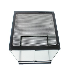 OEM Großhandel Glas Reptilien gehäuse <span class=keywords><strong>Terrarium</strong></span> Rahmen Reptilien Tank - Product Image 3