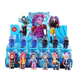 Nuovi Arrivi: <span class=keywords><strong>Personaggi</strong></span> Cartoon K Hunters, Giocattoli Decorativi alla Moda, Scatola Misteriosa con Charm in Velluto - Product Image 2