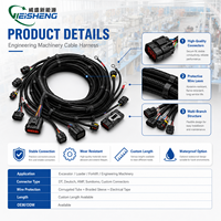 Kabel Mesin Konstruksi Khusus untuk Excavator, Loader, Forklift, Truk OEM
