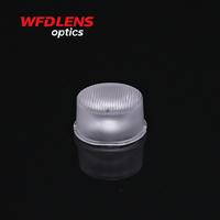 Lentille optique PC elliptique 21mm 10x60 10x45 10x30 pour LED 3535 XP-G XP-E, pour projecteur mural linéaire