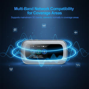 Router WiFi 6 Portátil 5G Avanzado, Chipset MT6877, Batería Grande de 4200 mAh para <span class=keywords><strong>Internet</strong></span> Móvil de Alta Velocidad - Product Image 5