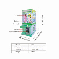 Mini machine à pinces à monnayeur, jeu d'arcade pour enfants, attrape-primes de bureau, distributeur de prix, équipement de divertissement à domicile