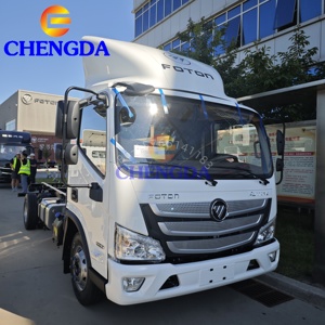 New foton aumark 8 tấn xe tải nhẹ giường phẳng hàng hóa nền tảng động cơ diesel Euro 4 90-200hp khí thải tiêu chuẩn 4x2 6 bánh xe ổ đĩa - Product Image 2