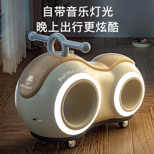 <span class=keywords><strong>Trottinette</strong></span> d'équilibre musicale lumineuse pour enfants, voiture à bascule pour bébés de 1 à 6 <span class=keywords><strong>ans</strong></span>, vente chaude - Product Image 2