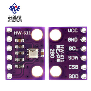 Module de capteur de température, d'humidité et de pression Hongwei Micro GY-BME280 3.3V pour projets Arduino IoT - Product Image 2