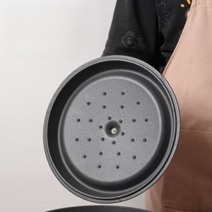 Cazuela de esmalte de hierro fundido clásica de estilo marroquí para estofar carne de estofado Taki y otros alimentos - Product Image 4